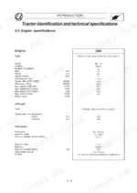 landini-5860-to-evolution-tractor-training-manual-3667270m1-specs-12.webp Landini 5860, 7860, 6860, 8860 Evolution, 60 Series engine specifications table for Perkins 903-27 diesel engine.