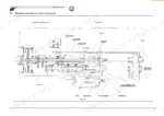 landini-globalfarm-to-100-tractor-training-manual-4208730m1-system-diagram-113.webp Landini Globalfarm 95-105, Vision 85 assembly diagram showing engine-gearbox, clutch, speeds, and differential unit.