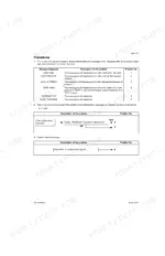 link-belt-330lx-crawler-excavators-service-manual-1060-troubleshooting-125.webp Link-Belt 330LX troubleshooting tables for monitor warning messages, engine starting issues, and travel speed problems.