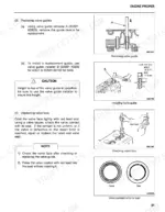 mitsubishi-4dq7-s4s-diesel-engine-service-manual-exploded-view-31-5.webp Mitsubishi 4DQ7, S4S engine manual: procedures for removing, installing valve guides and checking valve face contact.