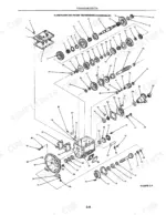 new-holland-1078-1079-1085-stackcruiser-self-propelled-automatic-bale-wagon-service-manual-40107830-exploded-view-31.webp New Holland 1078, 1079, 1085 exploded view of CL-450, FS-4005, and FS-3005 transmission assembly components.