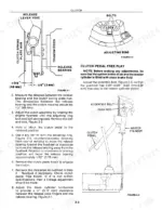 new-holland-1078-1079-1085-stackcruiser-self-propelled-automatic-bale-wagon-service-manual-40107830-procedures-8.webp New Holland 1078, 1079, 1085 clutch adjustment procedures, release bearing diagrams, and master cylinder pedal free play specs.