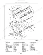 new-holland-1530-to-tc33d-compact-tractor-service-manual-exploded-view-362.webp New Holland 1530, 1630, 1725, 1925, TC25, TC29, TC33, TC25D, TC29D, TC33D exploded view of HST transmission pump and motor