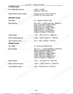 new-holland-250c-to-545d-construction-tractor-service-manual-torque-72.webp New Holland 250C, 260C, 345D, 445D, 545D engine cylinder head, intake, and exhaust valve specifications table.