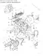 New Holland 4630 exploded view of engine cylinder block, head, and related components with numbered parts list.