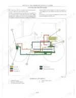 new-holland-4835-to-7635-tractor-repair-manual-86566076-hydraulic-353.webp New Holland 4835, 5635, 6635, 7635 hydraulic lift circuit diagram showing pump, control valves, and trailer brake valve.