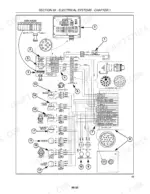 new-holland-638-to-688-round-baler-repair-manual-87012151-wiring-174.webp New Holland 638, 648, 658, 678, 688 Bale Command Plus electrical wiring diagram showing sensors, controller, and actuators.