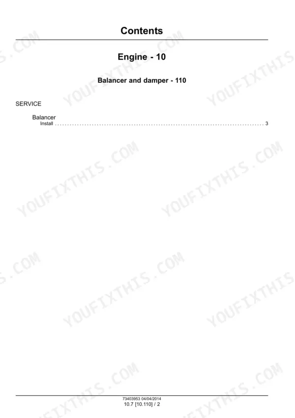 New Holland 7630 service manual