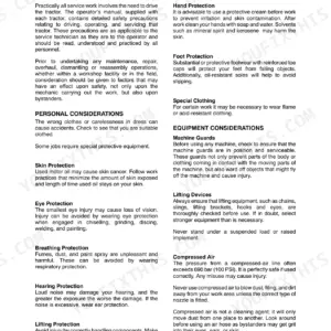 New Holland 8670-8970 service manual safety precautions page from Section 00 General Information