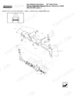 new-holland-8670a-6-cyl-ag-tractor-parts-catalog-chassis-parts-142.webp New Holland 8670A, 8770A, 8870A, 8970A exploded view diagram of the adjustable 2WD front axle assembly components.