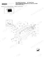 new-holland-8670a-6-cyl-ag-tractor-parts-catalog-engine-parts-1.webp New Holland 8670A, 8770A, 8870A, 8970A exploded view diagram of engine block plugs and related components.