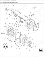 new-holland-8870-6-cyl-ag-tractor-all-purpose-parts-catalog-drivetrain-parts-219.webp New Holland 8870 exploded view diagram of the transmission housing, gears, shafts, and related assembly components.
