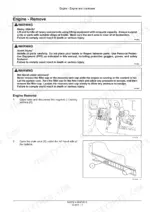 new-holland-agriculture-boomer-to-25-compact-tractor-service-manual-84557214-procedures-43.webp New Holland Boomer 20, Boomer 25 engine removal procedure, battery terminal and radiator drain cock diagrams.
