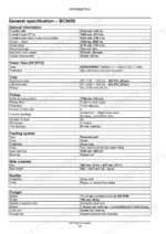 new-holland-bc5050-to-bc5080-square-baler-service-manual-47917636-specs-28.webp New Holland BC5050, BC5060, BC5070, BC5070 Hayliner®, BC5080 general specification table for baler components and dimensions.