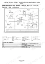 new-holland-boomer-to-35-compact-tractor-service-manual-84373326-hydraulic-49.webp New Holland Boomer 30, Boomer 35 primary hydraulic power system schematic for gear transmission with component list.