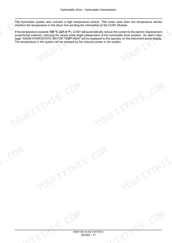 New Holland CR6090 service manual