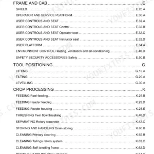 New Holland CR9040, CR9080 Service Manual - Page 1