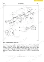 new-holland-d255-crawler-dozer-workshop-manual-604-13-527-00-exploded-view-72.webp New Holland D255, D255 Crawler Dozer, D255 Dozer exploded view diagram of the transmission torque converter group.