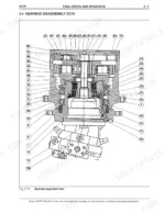 new-holland-dc70-to-lgp-crawler-dozer-service-manual-75131001-exploded-view-151.webp New Holland DC70, DC80, DC100 gearbox exploded view diagram for final drive disassembly.