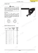 new-holland-e215b-e245b-excavator-workshop-manual-87677762a-torque-516.webp New Holland E215B, E245B torque chart showing bolt types, wrench sizes, and specified tightening torque values in Nm.