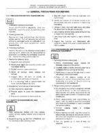 new-holland-e27-hydraulic-excavator-shop-manual-87360159na-procedures-16.webp New Holland E27, TNV82A, TNV84, 3/4TNV84T, TNV88-106, 3TNV84(T), 4TNV94L-98(T), 4TNV106(T), 4TNV98T, TNV84~88, 4TNV94L-98, 4TNV94L/98(T)/106(T), 3TNV82A-TNV88, TNV82A~88, 4TNV94L/98, TNV84-88, 4TNV94L-98-106(T) shop manual page showing general repair safety precautions, disassembly, and hydraulic system procedures.
