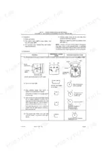 New Holland E80 maintenance procedure for governor motor adjustment, including jumper pin diagrams and gauge cluster settings.