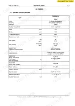 new-holland-f106-6-f106-6a-grader-workshop-manual-604-13-567-specs-53.webp New Holland F106.6, F106.6A, GRADER engine specifications table for F4BE0684K diesel engine including bore, stroke, and torque.