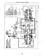 new-holland-hw300-hw320-hw340-self-propelled-windrower-repair-manual-86589300-hydraulic-244.webp New Holland HW300, HW320, HW340, SPEEDROWER SELF-PROPELLED WINDROWER hydraulic system diagram showing pump and motor components.