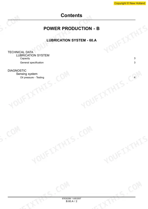 New Holland L180 repair manual
