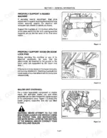 new-holland-l465-lx465-lx485-skid-steer-loader-repair-manual-86587274-procedures-21.webp New Holland L465, Lx465, Lx485 procedures for supporting the machine, boom lock pins, and tilting the cab for overhaul.