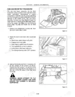 new-holland-l565-lx565-lx665-skid-steer-loader-service-manual-procedures-19.webp New Holland L565, LX565, LX665 cab and boom tilt procedure, including boom lock and loader jacking diagrams.