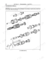 new-holland-lm415a-to-lm445a-telehandlers-repair-manual-87751937-exploded-view-228.webp New Holland LM415A, LM425A, LM435A, LM445A exploded view of 4x4 power shuttle transmission overhaul components.