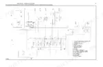 new-holland-lm5040-lm5060-lm5080-telehandlers-repair-manual-87755311-hydraulic-291.webp New Holland LM5040, LM5060, LM5080 telescopic boom hydraulic circuit diagram for cab models with fixed displacement pump.
