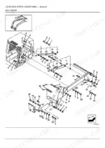 new-holland-ls150-skid-steer-loader-parts-catalog-boom-parts-267.webp New Holland LS150 exploded view diagram of boom assembly components, hardware, and pivot points.