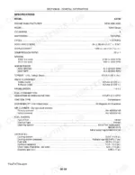 new-holland-ls160-ls170-skid-steer-service-manual-specs-29.webp New Holland LS160, LS170, N844 Diesel engine specifications and fluid capacity table for service manual.