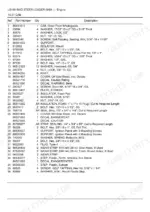 new-holland-ls160-skid-steer-loader-parts-catalog-cab-parts-447.webp New Holland LS160 parts list for cab components, including mounting hardware, decals, and seals.