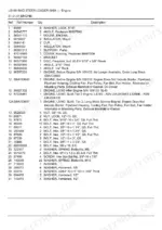 new-holland-ls160-skid-steer-loader-parts-catalog-engine-parts-4.webp New Holland LS160 engine parts list table showing engine assembly, mounts, bolts, and washers.