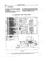 new-holland-lw90-construction-wheel-loader-service-manual-75131004-wiring-247.webp New Holland LW90 Wheel Loader logic board wiring diagram, relay, timer, and connector pinout reference table.