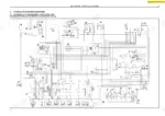 new-holland-mh-to-5-6-wheel-excavators-repair-manual-87677413a-hydraulic-508.webp New Holland MH City, MH Plus, MH 5.6 upper structure hydraulic system diagram with placing boom components.