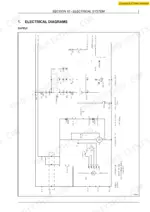 new-holland-mh-to-5-6-wheel-excavators-repair-manual-87677413a-wiring-648.webp New Holland MH City, MH Plus, MH 5.6 electrical system diagram showing power supply, starter motor, and alternator.