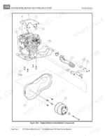 new-holland-rustler-to-diesel-utility-vehicle-service-manual-exploded-view-254.webp New Holland Rustler™ 125 Gasoline, Rustler™ 120 Diesel exploded view of engine removal and installation components.