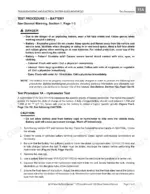 new-holland-rustler-to-diesel-utility-vehicle-service-manual-procedures-131.webp New Holland Rustler 125 Gasoline, 120 Diesel battery test procedures, safety warnings, and hydrometer testing instructions.
