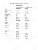 new-holland-t2210-to-2035-tractor-repair-manual-84122964-specs-54.webp New Holland T2210, T2220, BOOMER 2030, BOOMER 2035 engine specifications and fluid capacity table for tractor models.