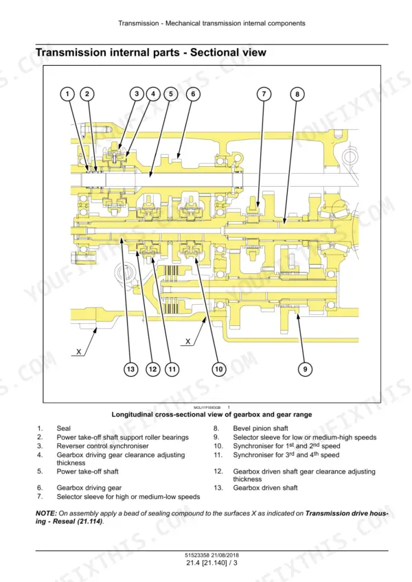 New Holland T4.80F service manual