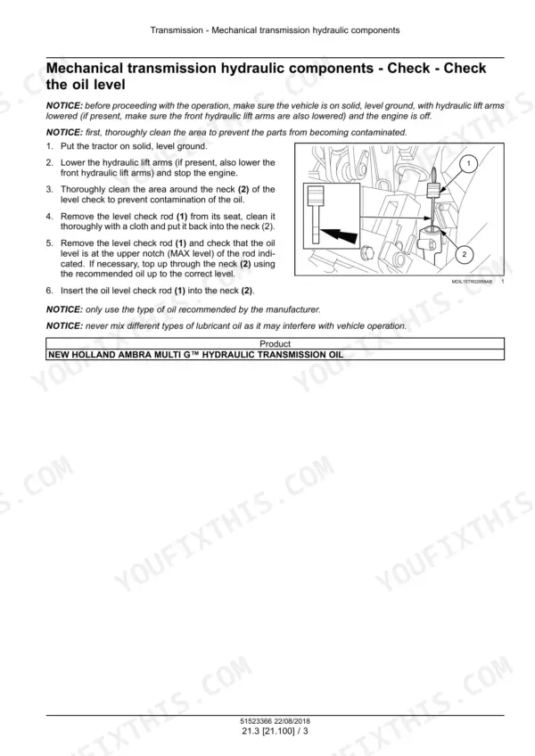 New Holland T4.80V service manual