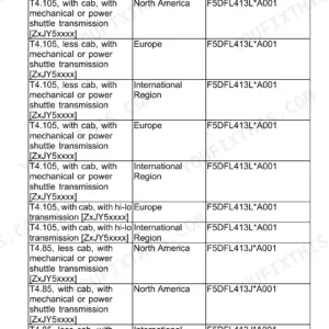 New Holland T4.85, T4.95, T4.105 Service Manual - Page 1