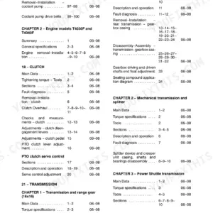 New Holland T4030F, T4040F, T4050F Repair Manual - Page 1