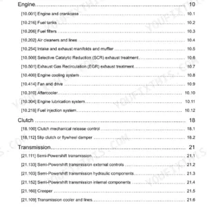 New Holland 100, 110, 120 Service Manual - Page 1
