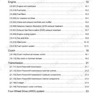 New Holland 100, 110, 120 Service Manual - Page 1