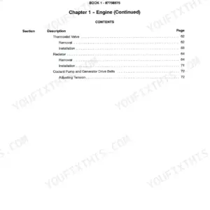 New Holland T5040, T5050, T5060, T5070 Repair Manual - Page 1